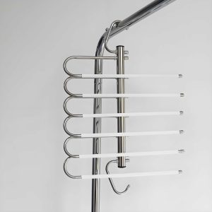 Stainless Steel Pants Hanger – Multi-functional, No-Trace, Non-Slip, Anti-Tilt Closet Organizer