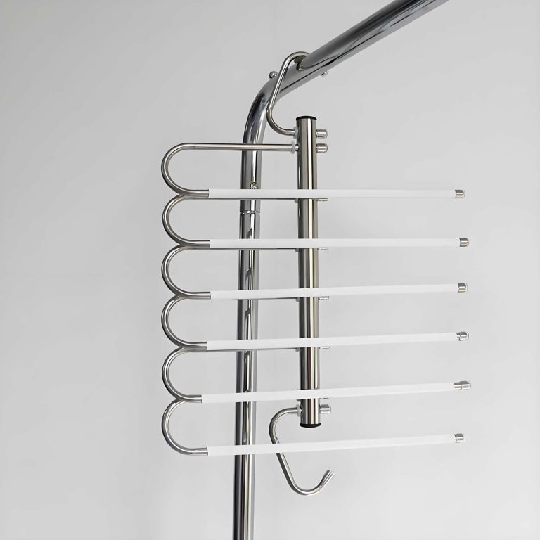 Stainless Steel Pants Hanger – Multi-functional, No-Trace, Non-Slip, Anti-Tilt Closet Organizer