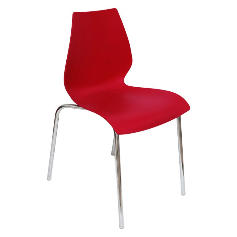 Chair – Plastic and Stainless Steel Chair, Dining Chair, Household Chair