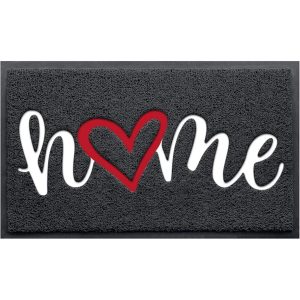 Simple and Stylish Carpet Mat, Dirt-Resistant and Non-Slip Doormat for Entryways