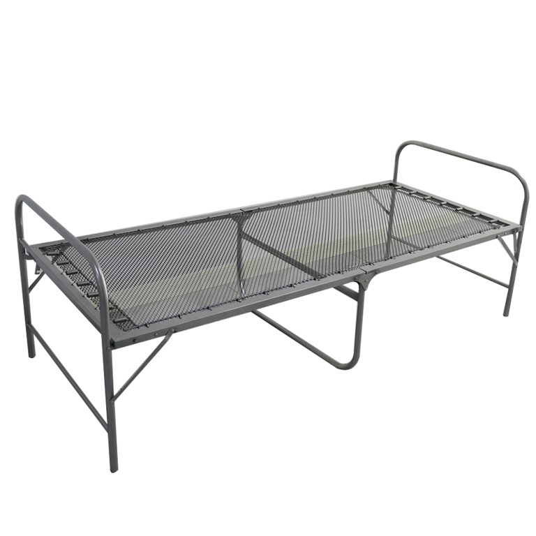 【bed frame for bed】-Iron folding bed，Double bed rack