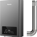 Gas Water Heater for Home, Natural Gas, Instant Heating with Constant Temperature & Forced Exhaust Type