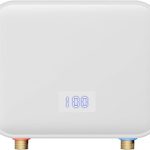 Household Small Instant Water Heater, Energy-Efficient for Washing Dishes and Vegetables, Operates at Ultra-Low Water Pressure, Fast Heating