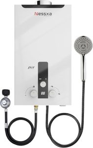 Gas Water Heater for Home Use, Low Water Pressure, Forced Exhaust, Balanced Type, Constant Temperature, Natural Gas, LPG, Instant Heating