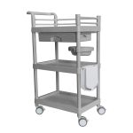 灰色三层+抽屉+垃圾桶+盆 (2)