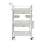 白色三层+2个抽屉+2盆+垃圾桶 (2)