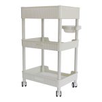 【Practical & Stylish 3-Tier Rolling Bedside Cart 】— Wholesale Price on Any Order!