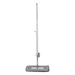 Chenille Flat Mop for Home, One-Sweep Cleaning, Hand-Free Wringing, Stainless Steel New Absorbent Mop for Dry & Wet Use