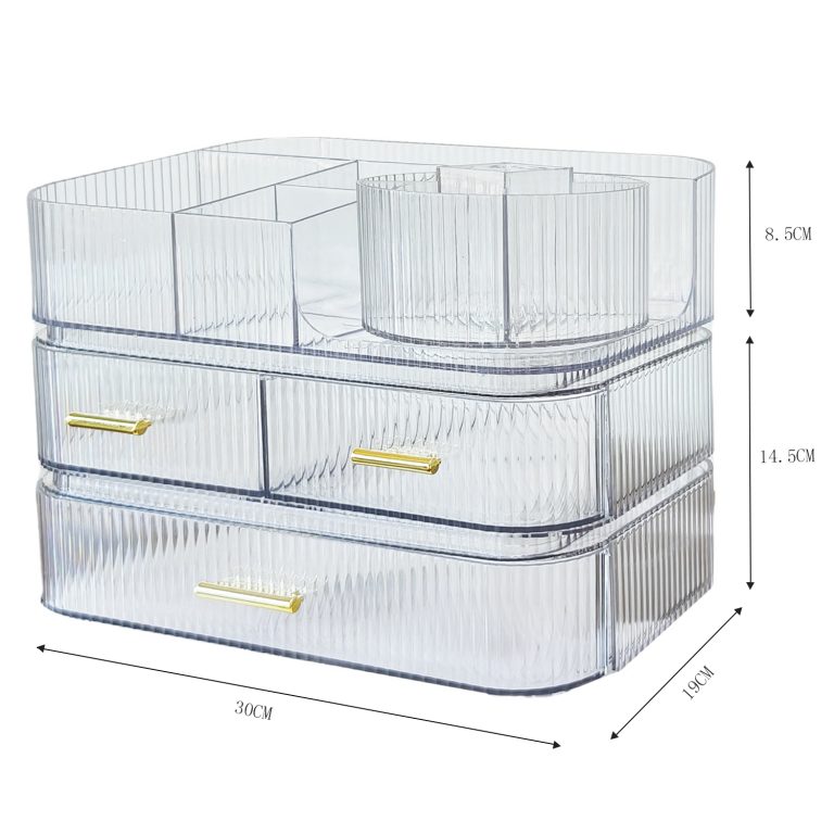 A Must-Have for the Discerning Lady! Stylish & Romantic Makeup Box – Where Storage Meets Elegance.