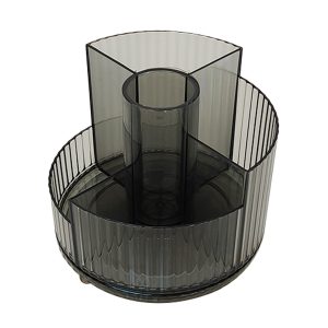 【Rotating Makeup Organizer】: The Essential Storage Solution for a Refined Makeup Collection